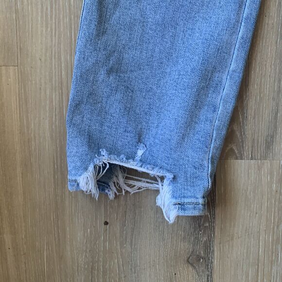 Just Black Denim (JBD) Ladies High Rise Button Fly Skinny Blue Jeans Size 27 - Picture 6 of 9